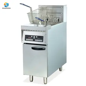 28L Electric Fryer Chicken Machine Free Standing Deep Fryer Professional Potato Chips Frying Machine with Cabinet