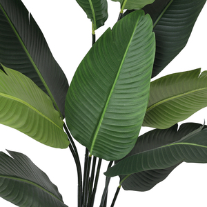 Plantas artificiales de plástico para interior, Pohon, bonsái, plátano grande, 2 metros - Product Image 4