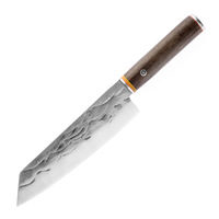Yangjiang ustensile de cuisine 5 pièces utilitaire Santoku Chef Chopper couteau à Steak cuisine de haute qualité ensemble de couteaux tranchants avec Rivet