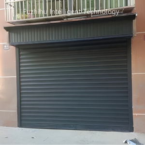 Porte <span class=keywords><strong>de</strong></span> garage à enroulement automatique en aluminium isolée, porte à enroulement <span class=keywords><strong>de</strong></span> sécurité électrique, prix d'usine personnalisé - Product Image 4