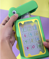 Gobelet à paille créatif Yafeiqi Dinosaure Haute Qualité Esthétique avec Conception Anti-Fuite et Sangle Portable pour Enfants
