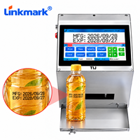 Imprimante jet d'encre intelligente de bureau à écran tactile haute qualité 12,7 mm pour codes date, codes-barres et QR sur papier/plastique/métal