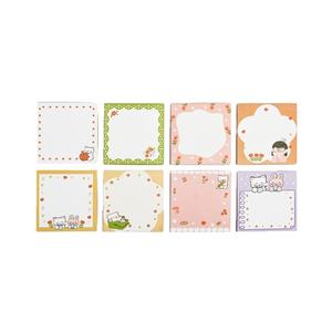 Ensemble de notes autocollantes sur le thème de l'<span class=keywords><strong>anime</strong></span> personnalisé, avec des bandes washi et une couverture en papier, reliure cousue - Product Image 2