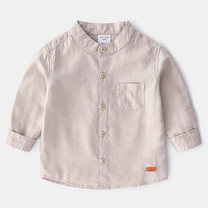 Blusa de Estilo Coreano para Niños, Cuello Alto, Algodón, Manga Larga, Último Diseño de Tienda en Línea - Product Image 2