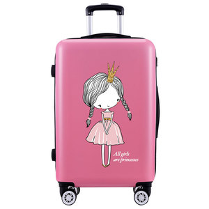 HiHo Equipaje de mano para niños ABS + PC Carcasa dura Patrón de dibujos animados lindo Maleta de viaje con ruedas giratorias - Product Image 6