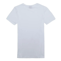 Auf Lager 150 GSM 100% Baumwolle Weiße T-Shirts Unisex Atmungsaktive Schlichte Ringspinn-T-Shirts Großhandel Aktivitäts-Baumwoll-T-Shirts