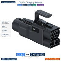 Adaptateur de charge rapide DC CCS2 vers CHAdeMO 400A IP65 Type 2 IEC vers protocole CHAdeMO Japon, adaptateur de chargeur EV