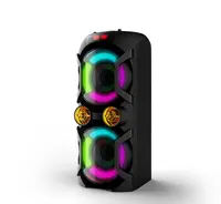 מיני נייד קריוקי Bluetooth רמקול בית מקורה חיצוני מסיבת תיבת רמקולים Partybox עם מסתובב אור
