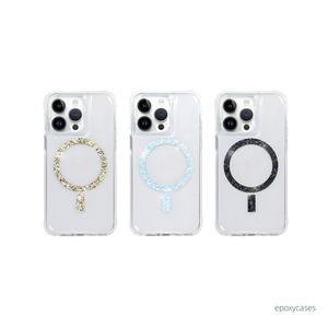 Aikusu Source Manufacturers Nouvelle tendance Coque de téléphone portable transparente rigide magnétique antichoc pour Iphone 15 12 Pro Max - Product Image 6