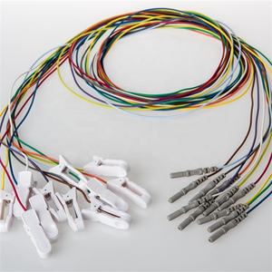 Greentek Medische Herbruikbare Ag/Agcl Oor Clip <span class=keywords><strong>Eeg</strong></span> Elektrode Kabel Compatibel Met Natus <span class=keywords><strong>Eeg</strong></span> Machine - Product Image 3
