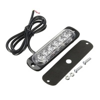 Vente chaude 12V 24V Camion Feu Latéral Remorque Signal Indicateur 6LED Strobe Flash Avertissement Voiture Lumière Accessoires