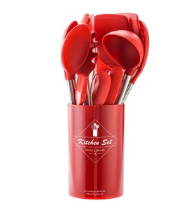 Utensilios de Cocina de Silicona de Grado Alimenticio, Libres de BPA y Plomo, Juego de Utensilios de Cocina de Silicona - Product Image 6