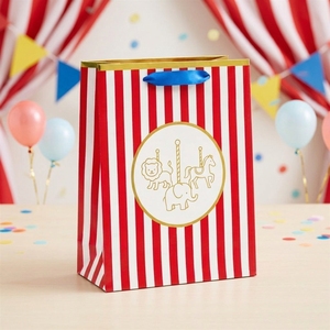 Sacchetti di Carta Ecologici di Lusso Xieli con Logo Personalizzato a Tema Circo per Eventi e Feste - Product Image 2