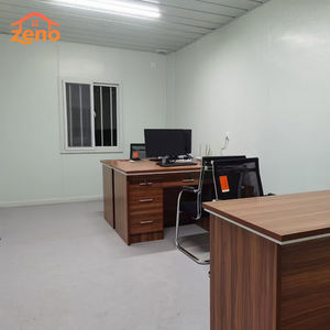 Maison de conteneur en acier détachable à <span class=keywords><strong>vendre</strong></span> | Maison modulaire préfabriquée | Remorque de voyage mobile avec espace de garage - Product Image 4