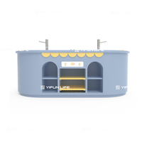 Îlot de cuisine interactif avec jeux, équipement de jeux souples, équipement de parc d'attractions, usage commercial, haute capacité