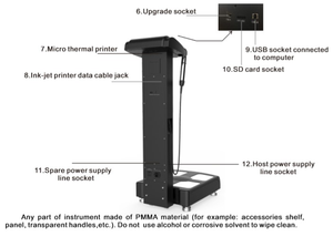 고품질 3D 바디 스캐너 체성분 측정기 디톡스용 - Product Image 5