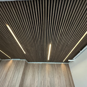 Per KASARO moderna luce a LED MDF pannelli <span class=keywords><strong>fonoassorbenti</strong></span> parete divisoria interna per soggiorno arredamento interno fonoassorbente - Product Image 2
