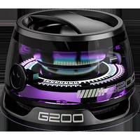 Magnetic G200 Mini BT Gaming Speaker RGB LED Portable Outdoor Bass Booster Speaker para teléfono universal