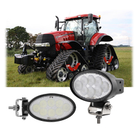 E9 certificazione Led luci da lavoro ovali 12V 24V 5.5 pollici luci da lavoro a Led due brattet trattore luce da lavoro