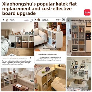 Librería Moderna <span class=keywords><strong>de</strong></span> Acero con Rejilla, Armario <span class=keywords><strong>de</strong></span> Combinación Libre, Estante <span class=keywords><strong>de</strong></span> Almacenamiento <span class=keywords><strong>de</strong></span> Pie, Mueble <span class=keywords><strong>de</strong></span> Exhibición para Sala <span class=keywords><strong>de</strong></span> Estar o Montaje en <span class=keywords><strong>Pared</strong></span> - Product Image 3