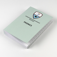 Cahier d'exercices pour étudiants, format A4, ligné horizontalement, papier offset, avec film de protection souple, multi-sujets, journal de poche pour l'école