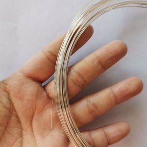 NANA High Quality 925 <strong>Sterling</strong> <strong>Silver</strong> Soft <strong>Wire</strong>,925 <strong>Silver</strong> <strong>Wire</strong> for Jewelry Findings - Product Image 5