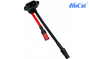 Xe điện 75A mạ vàng đồng thau cắm DC cung cấp điện PA66 Nylon nhà ở kết nối dây cho pin - Product Image 2