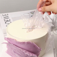 Magnifiques feuilles de papier de riz comestibles effet cristal pour rouleaux de printemps frais 22cm, qualité alimentaire, végétariennes, pour gâteaux de mariage et anniversaires