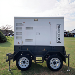 Generador Silencioso Montado en Remolque de 100kVA, Estación de Energía Móvil con Entrega Rápida y Stock Disponible - Product Image 1
