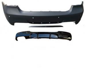 Parachoques Trasero M Tech para <span class=keywords><strong>BMW</strong></span> Serie 3 E90 LCI 325i 328i 335i 335 350i <span class=keywords><strong>2005</strong></span> 2006 2007 2008 2009 2010 2011 para Carrocería Tipo Nuevo 2025 - Product Image 5