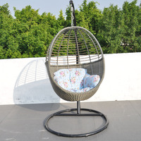 Chaise à bascule, en forme d'oeuf, mobilier d'extérieur, moderne, de haute qualité, pour loisirs jardin, offre spéciale