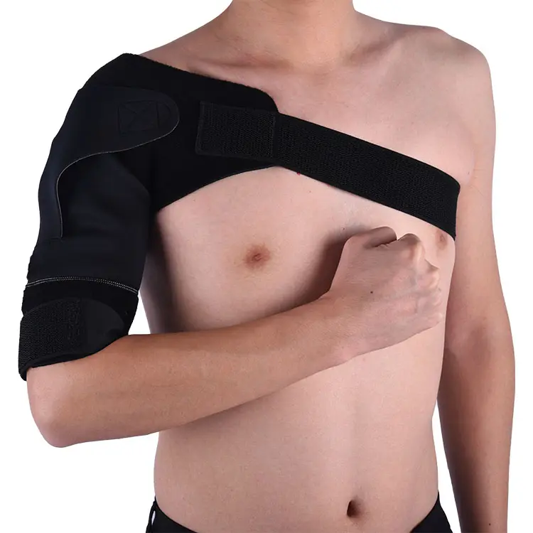 압력 패드가있는 남성과 여성의 어깨 지지대 용 어깨 안정성 및 회복