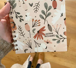 Estética barata <span class=keywords><strong>coreana</strong></span> Kawaii estacionario A4 estudiantes niños diario elemental escritura espiral <span class=keywords><strong>Agenda</strong></span> lindos cuadernos florales para niñas - Product Image 5