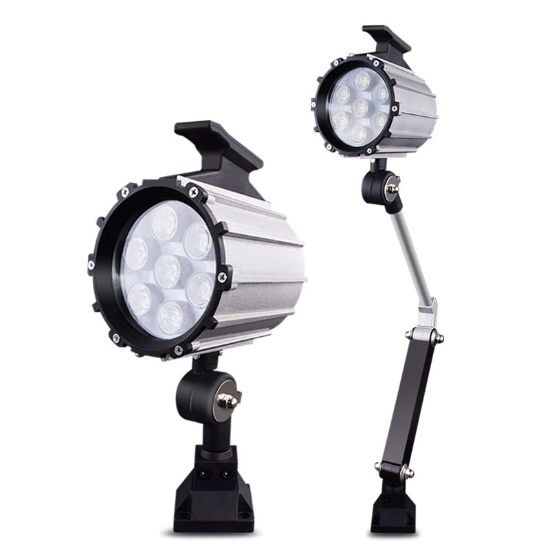 LED Machine Tool Working Lamp LED Short Arm Machine Lamp 7W Work Lamp Waterproof for Machine Tools.