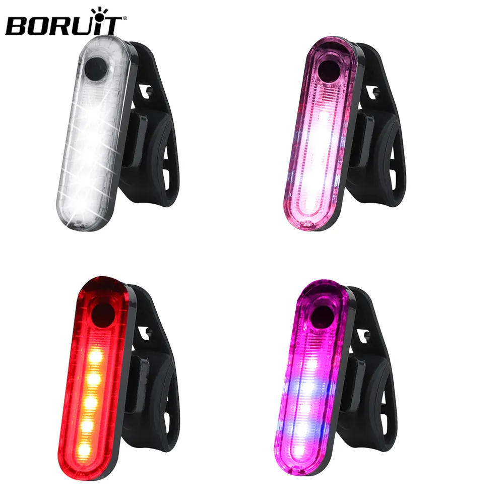 Newest usb rechargeable brightest led tail light long working hours led rear tail lamp for bike