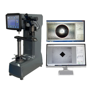 Elektronik yükleme kontrolü Vickers <span class=keywords><strong>Brinell</strong></span> <span class=keywords><strong>Rockwell</strong></span> tam otomatik yükleme bekleme boşaltma evrensel sertlik <span class=keywords><strong>test</strong></span> makinesi - Product Image 1