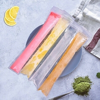Sac de moule à crème glacée en PE recyclable avec poignée, idéal pour enfants et adultes - Pour crème glacée maison, jus de fruits et sucettes glacées