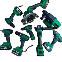 Kit d'outils professionnels électriques OEM en cinq pièces avec étui rigide, ensemble de 5 outils à main de jardin avec source d'alimentation