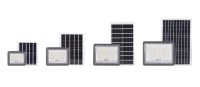 Projecteur LED solaire COB 400W IP65 avec télécommande pour jardin et cour, garantie de 2 ans