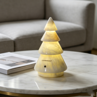 Lampe de table de luxe en albâtre pour Noël, décoration de villa, appartement, majlis, Ramadan, Aïd, fêtes de fin d'année
