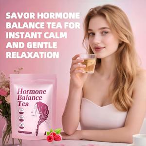 <span class=keywords><strong>Tisane</strong></span> aux herbes pour l'équilibre hormonal féminin, infusion froide au gingembre, 30 sachets, bien-être naturel pour la santé utérine - Product Image 2
