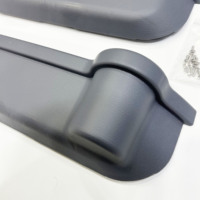 Boîte de rangement pour poches de porte de voiture avec porte-gobelet pour Toyota Land Cruiser LC70 76 79 Series, accessoires de modification de rangement intérieur