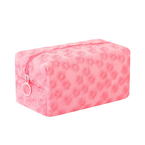 Bolsa de Maquillaje EVA Bordada con Pequeñas Margaritas, Impermeable, Portátil, para Viaje, Almacenamiento de Cosméticos, Bolsa de Aseo para Venta al Por Mayor - Product Image 5