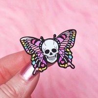 Badge personnalisé en émail souple, motif cercueil effrayant et chat noir, pour fête, cosplay, décoration d'Halloween, cadeau de collection