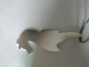 Al por mayor WDD496 Abrebotellas de aluminio con forma de caballito de mar, llavero para colgar en la cintura, mini regalo para hombre, forma de animal, portátil, de metal, para cerveza - Product Image 2