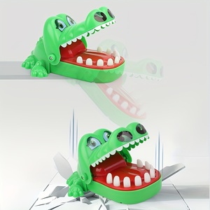 Precio bajo Cocodrilo Mordedura Dedo Juego de mesa Juguete Dinosaurio Diente Extracción Padres y niños Broma Tiburón Yiwu Agente de compras