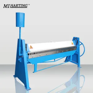 Hand Folding Machine Factory Direct WS-1.5*2500 Box And Pan Brake Hand Sheet Metal Folder Machine Iron Sheet Metal Manual Folding