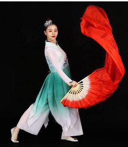 Éventails de danse du ventre en bambou sculpté artisanaux et colorés pour femmes, durables, pour cadeaux d'affaires/souvenirs - Product Image 4