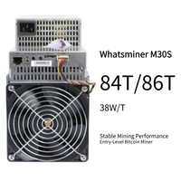 Machine d'extraction Bitcoin M30S+ 84T 86T économique 38W/T – Vente de liquidation – Stock HK