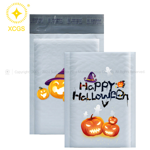XCGS Poly Bubble Mailer-Emballage recyclable étanche résistant aux chocs et à la déchirure Bordures renforcées pour l'expédition festive - Product Image 2